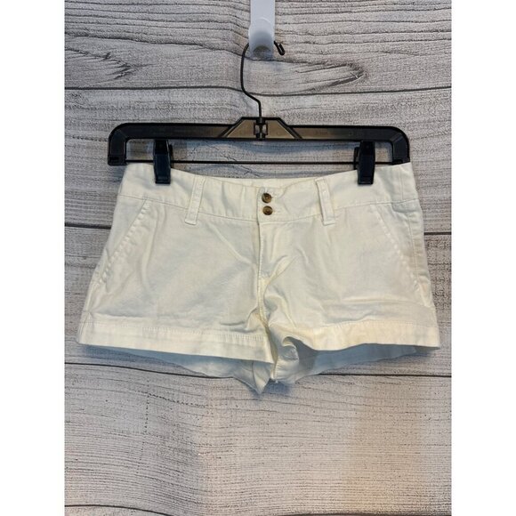 Mossimo Supply Co. White Shorts Size 3 - Picture 1 of 3